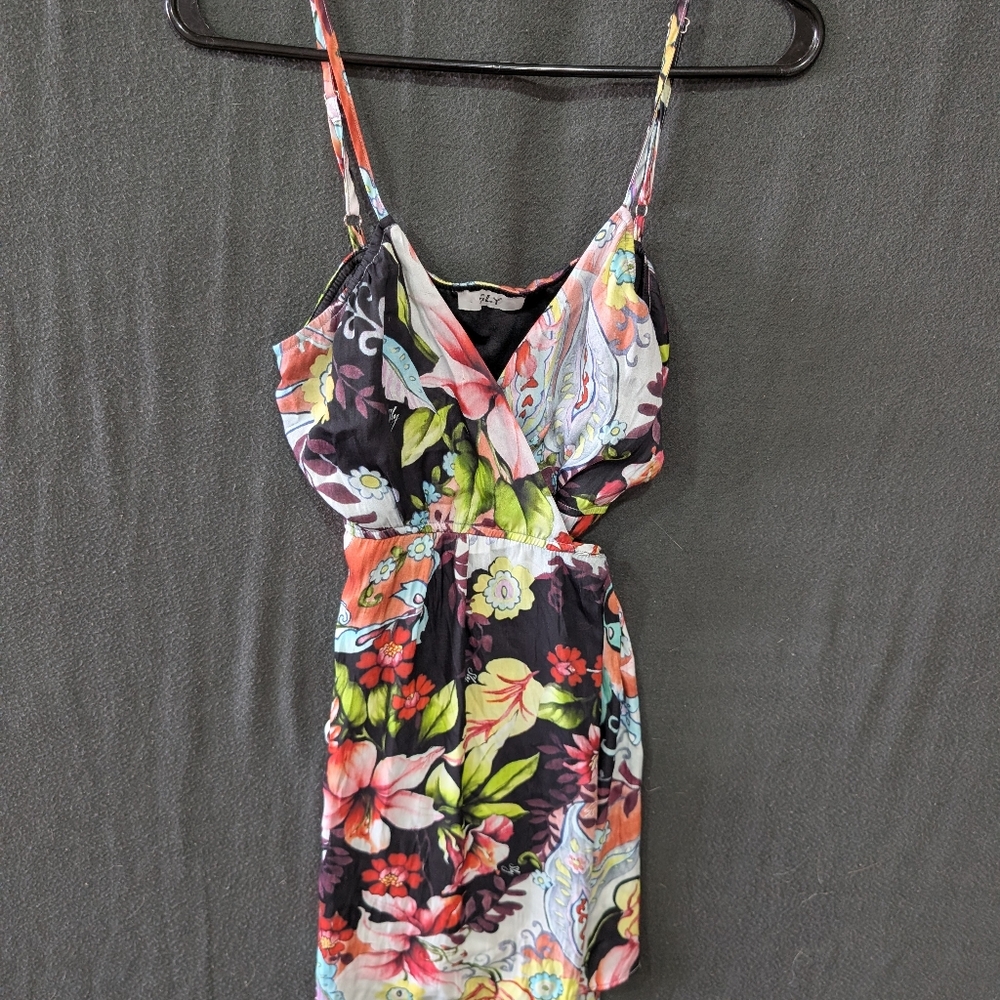 Sly Floral Wrap Dress - Size Small